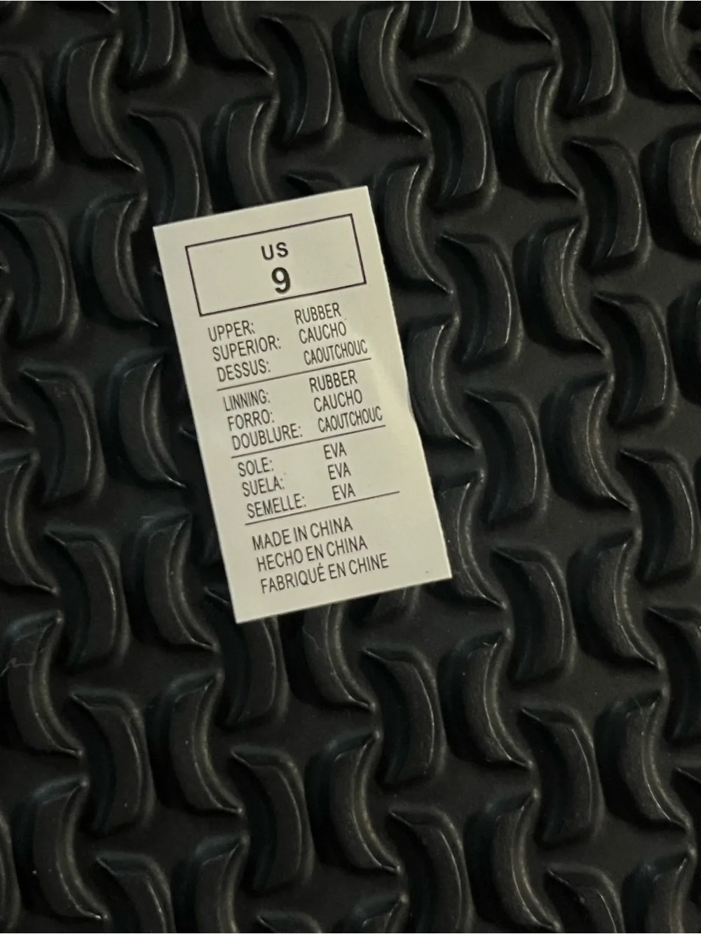 Hurley Black Textured Icon Sandals